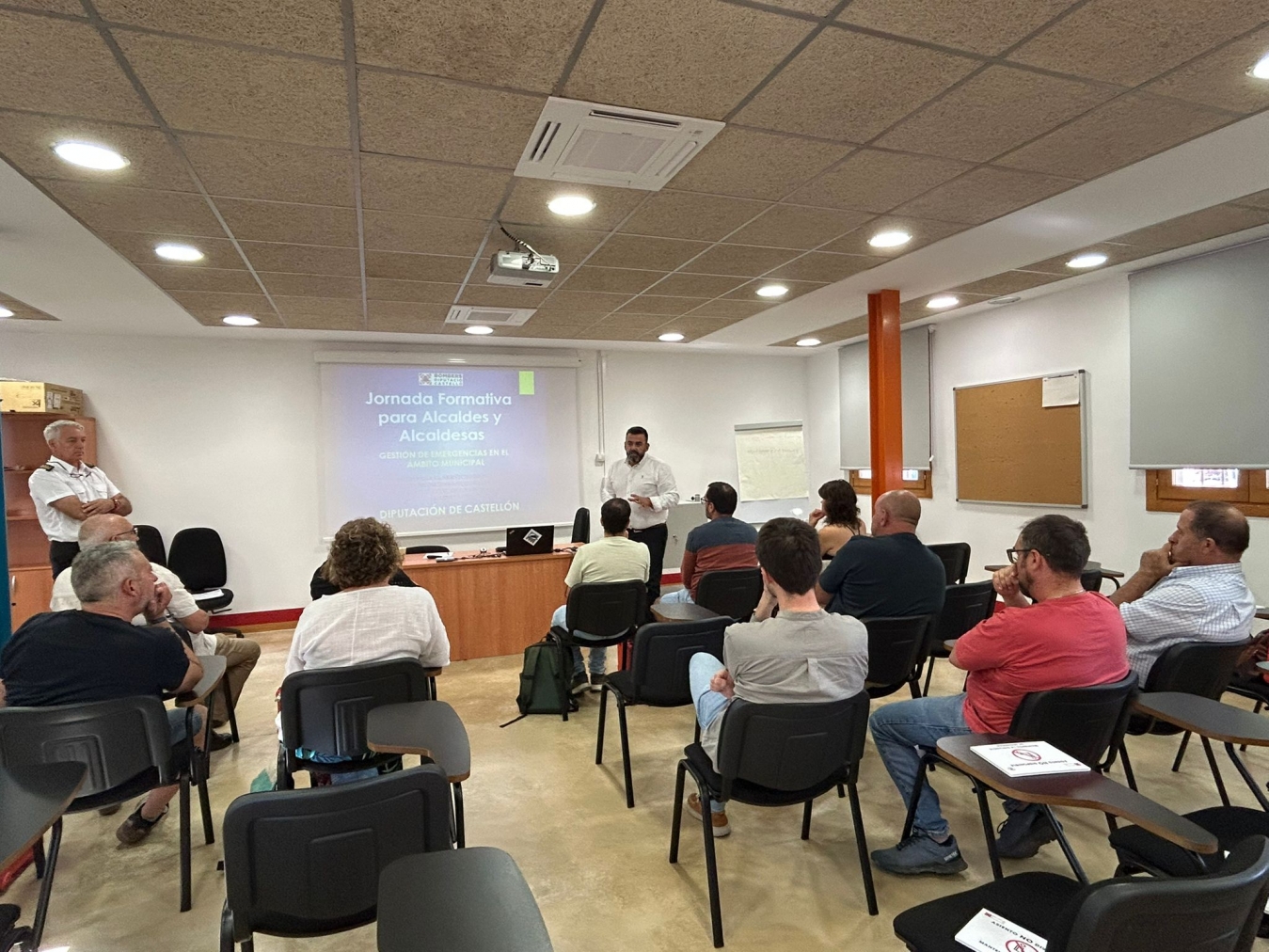 La Diputación de Castellón conciencia e implica a los alcaldes y alcaldesas en la gestión y planificación de emergencias