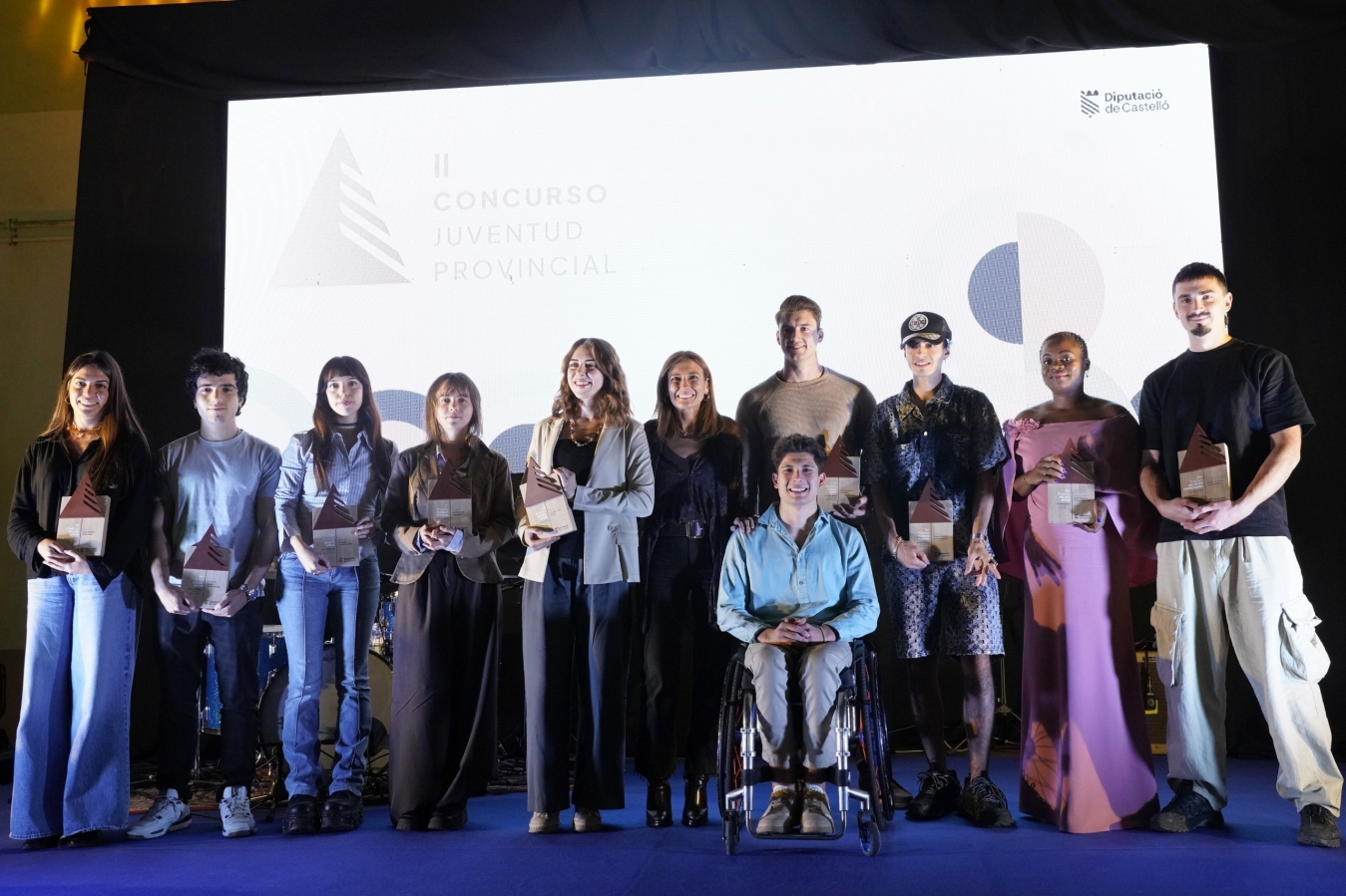 La Diputación de Castellón distingue el potencial de los jóvenes castellonenses con la entrega de los II Premios Provinciales de la Juventud