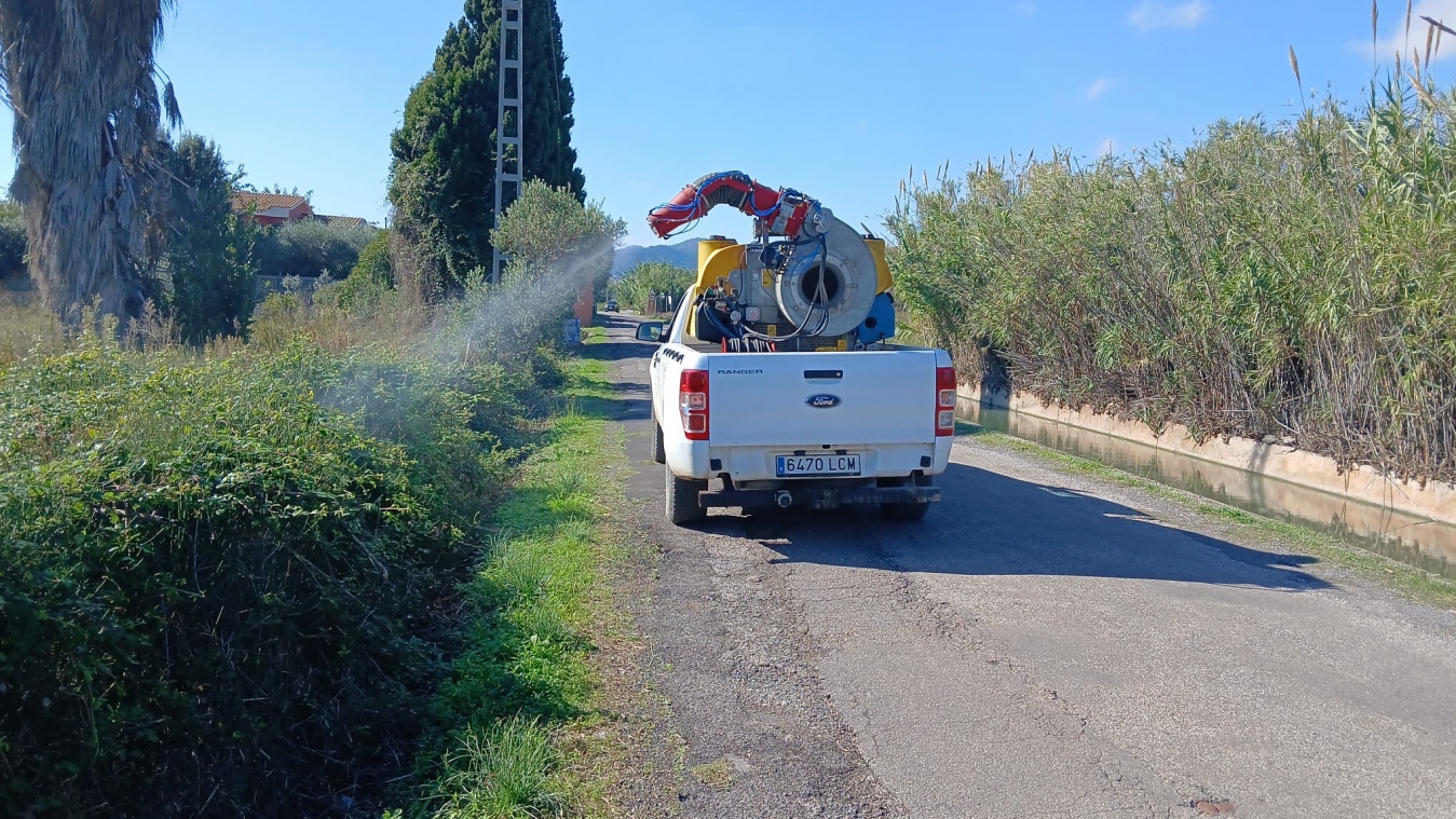 La Diputación de Castellón continúa reforzando las actuaciones de control, vigilancia y fumigación de mosquitos en la provincia tras las últimas lluvias
