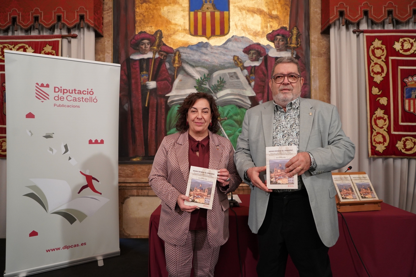 La Diputació de Castelló presenta ‘Mereciendo el paraíso’, una novel·la que connecta al lector amb la història de l'església de Sot de Ferrer