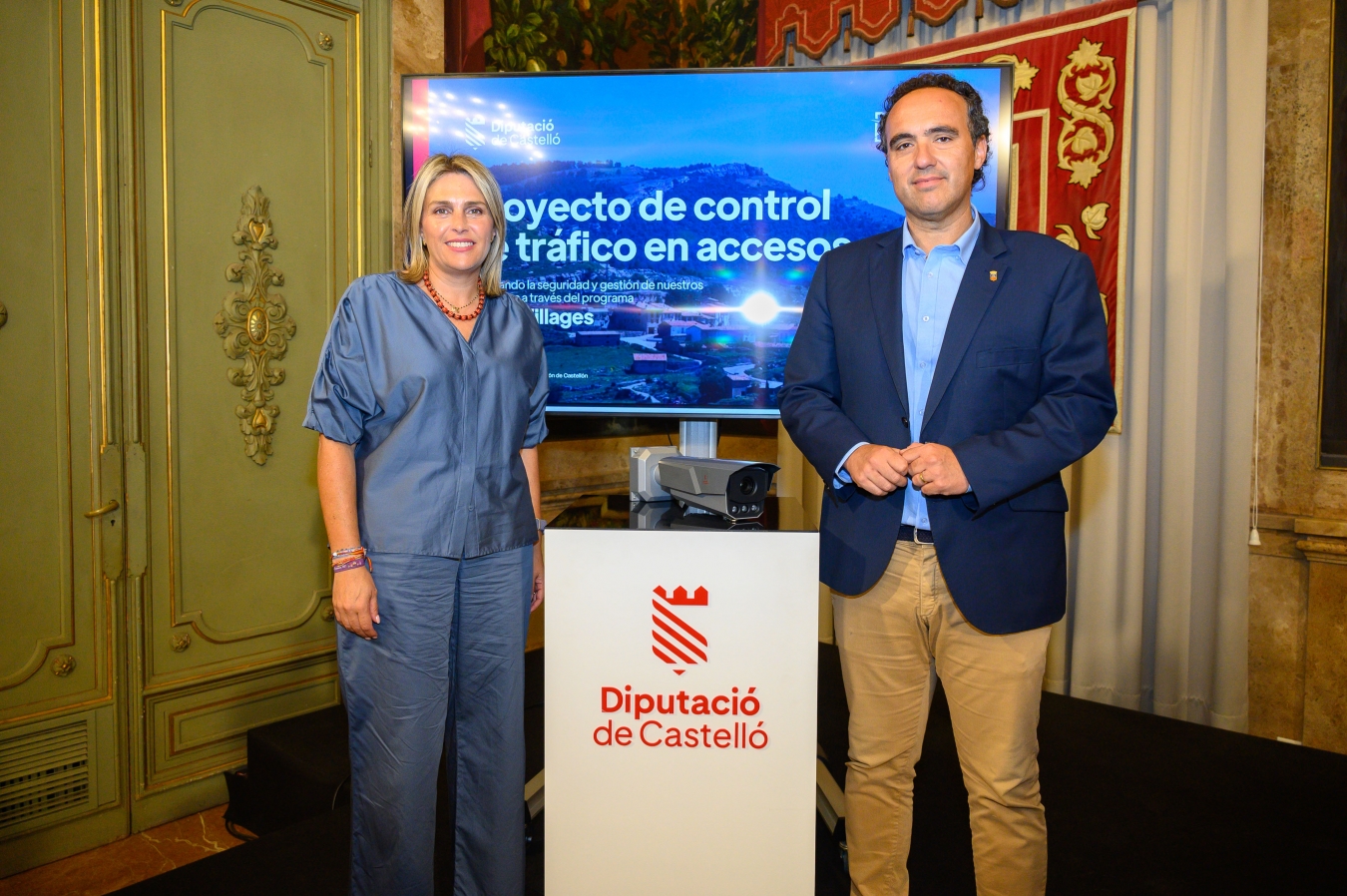 La Diputación de Castellón ‘protege’ la provincia con la instalación de 451 cámaras de control de tráfico en 115 municipios y una inversión de 4,4 millones de euros