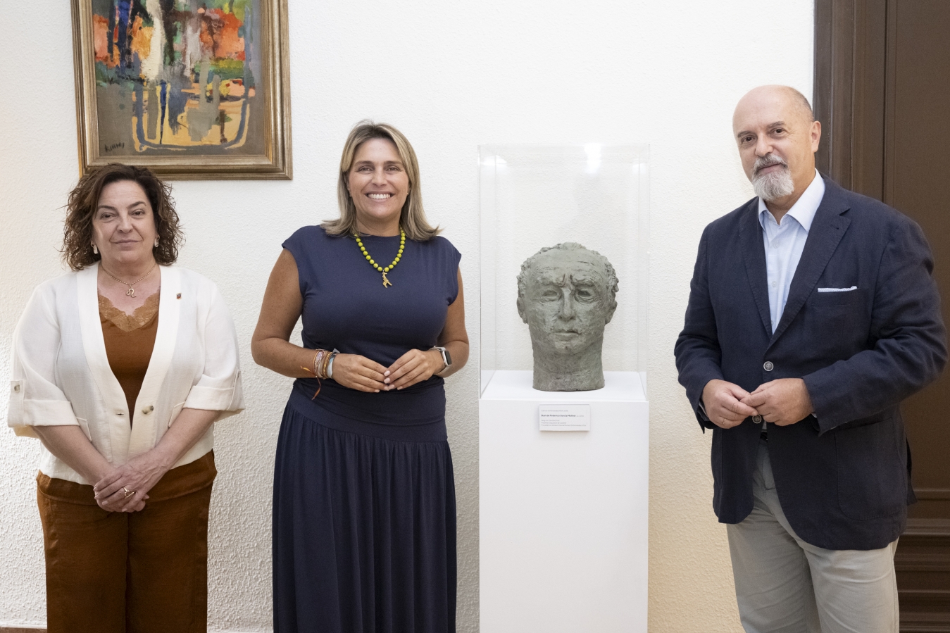La Diputació exposa el bust de Federico García Moliner que va realitzar la seua dona Carmen Gil Fernández